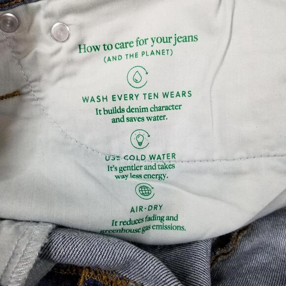 J. Crew 9" Demi‎ Bootcut Crop Jeans 33 High-rise Raw Hem Boot Jean - Picture 10 of 14